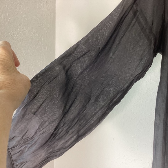 Enrica Japan Top Black Silk 36 - Picture 7 of 8